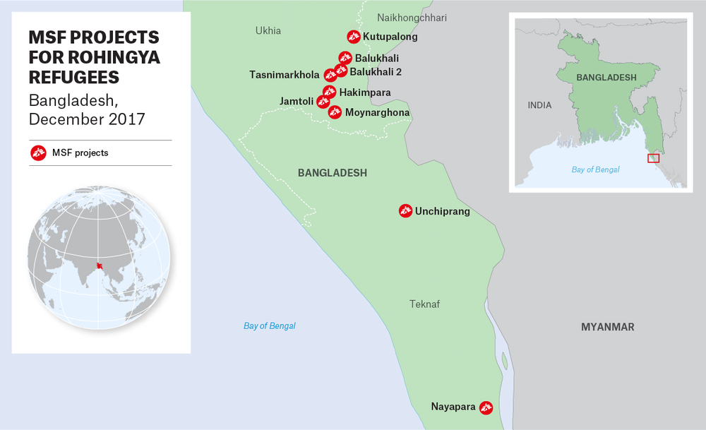 MSF activities in Bangladesh