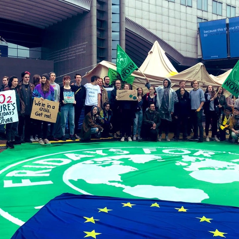 le manifestazioni pro clima in Europa