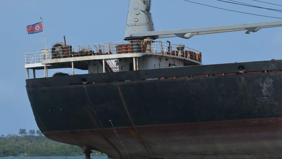 Corea del Nord nave sequestrata