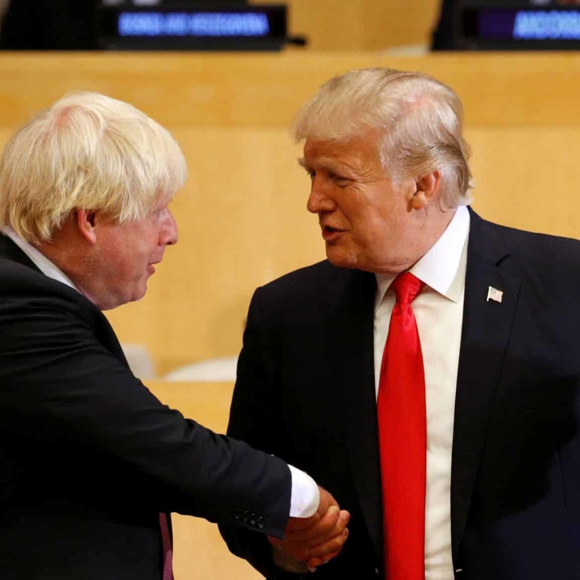 Trump e Johnson a braccetto in politica estera?