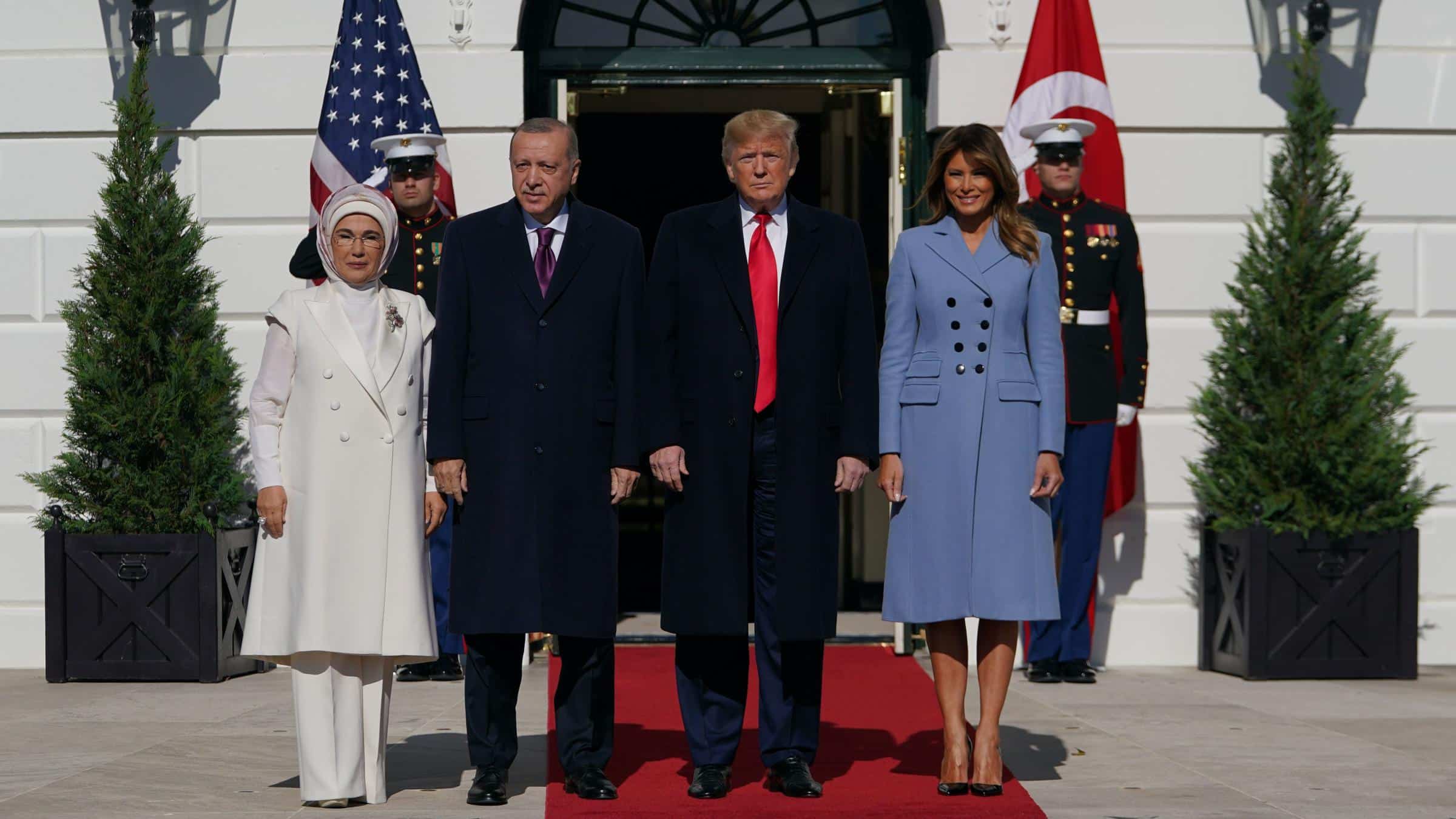 L'incontro tra Trump ed Erdogan alla Casa Bianca